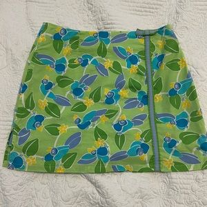 Lilly Pulitzer skort size 0 WHITE TAG